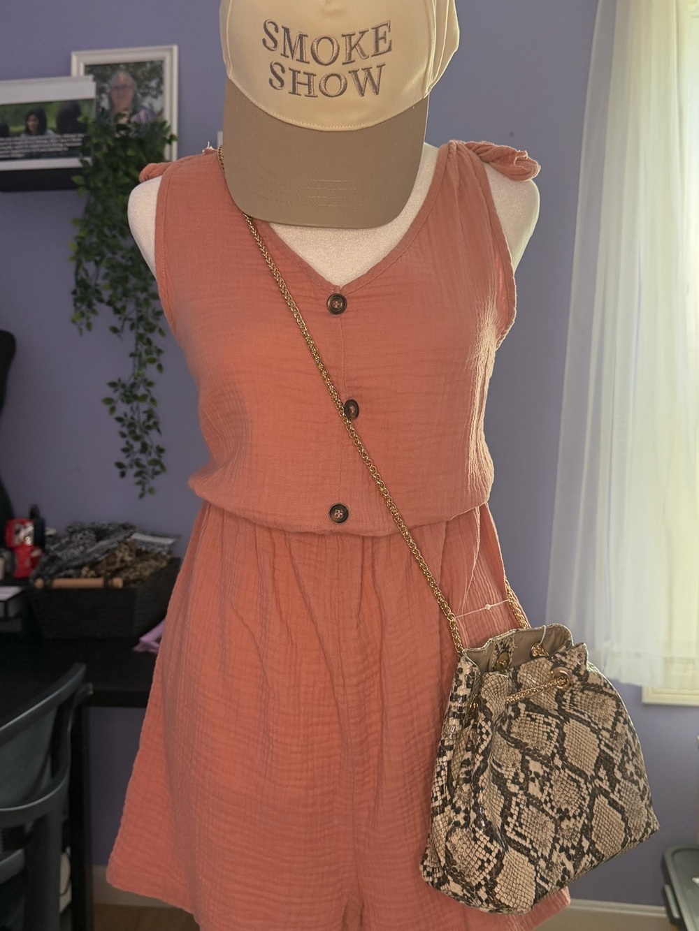 NWT Francesca’s Faux Snakeskin Bag - Picture 12 of 12